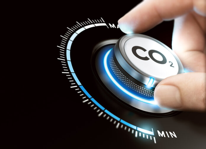 Low levels of Carbon Dioxide CO2 in the atmosphere